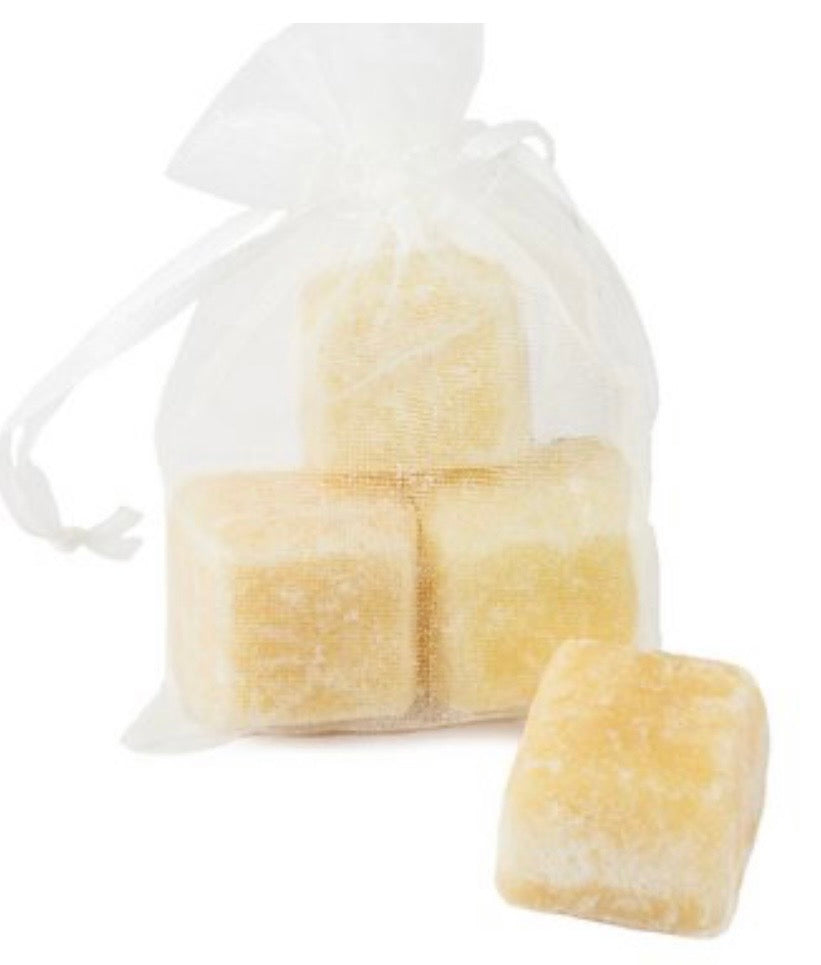 Amber blokje white musk